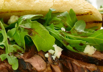 Steak and Blue Cheese Sandwich Recipe