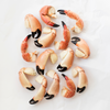 stone crab claws on butcher paper